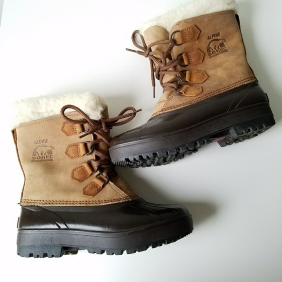 Sorel Vintage Alpine Snow Boots 